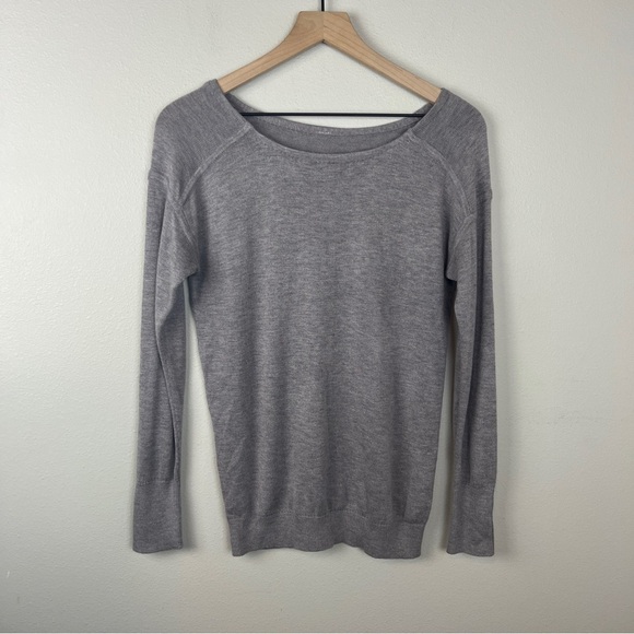 Lululemon Full Extension Sweater Heathered Dark Chrome - Picture 2 of 4